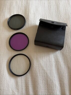 Zeikos 3 piece filters +case